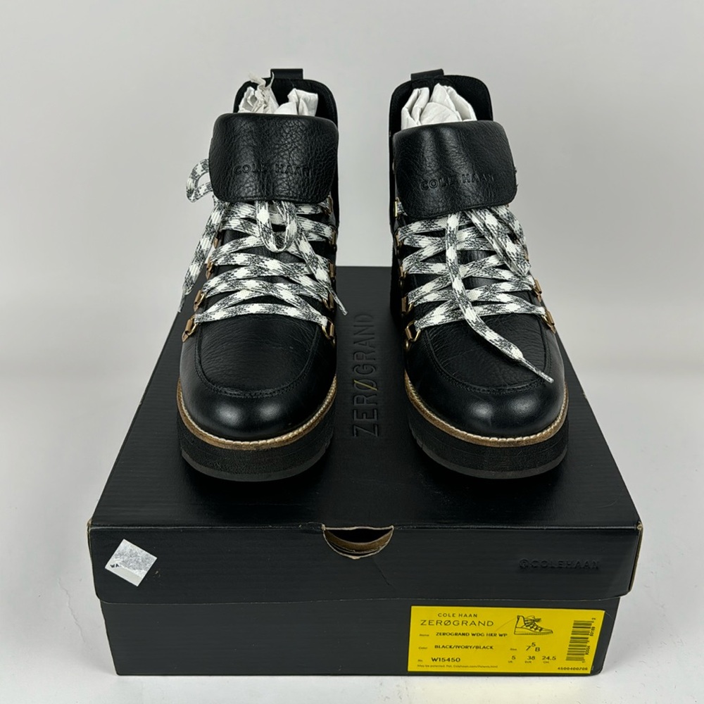 Lightly Used- Cole Haan ZeroGrand Wedge Bootie - size 7.5